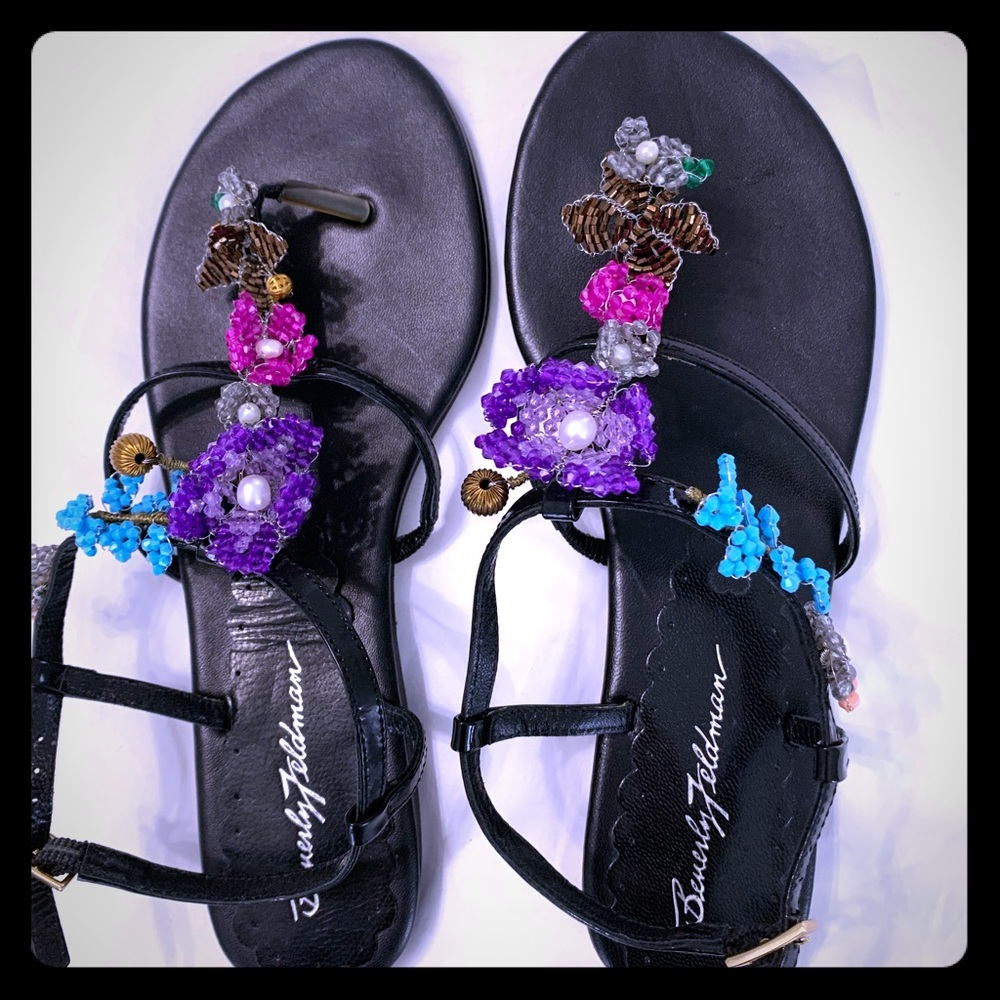 Vintage and brand new sandals by Beverly Feldman